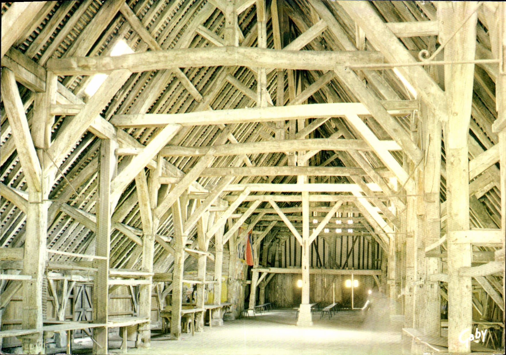 CPM Dives Sur Mer Interieur des vieilles halles