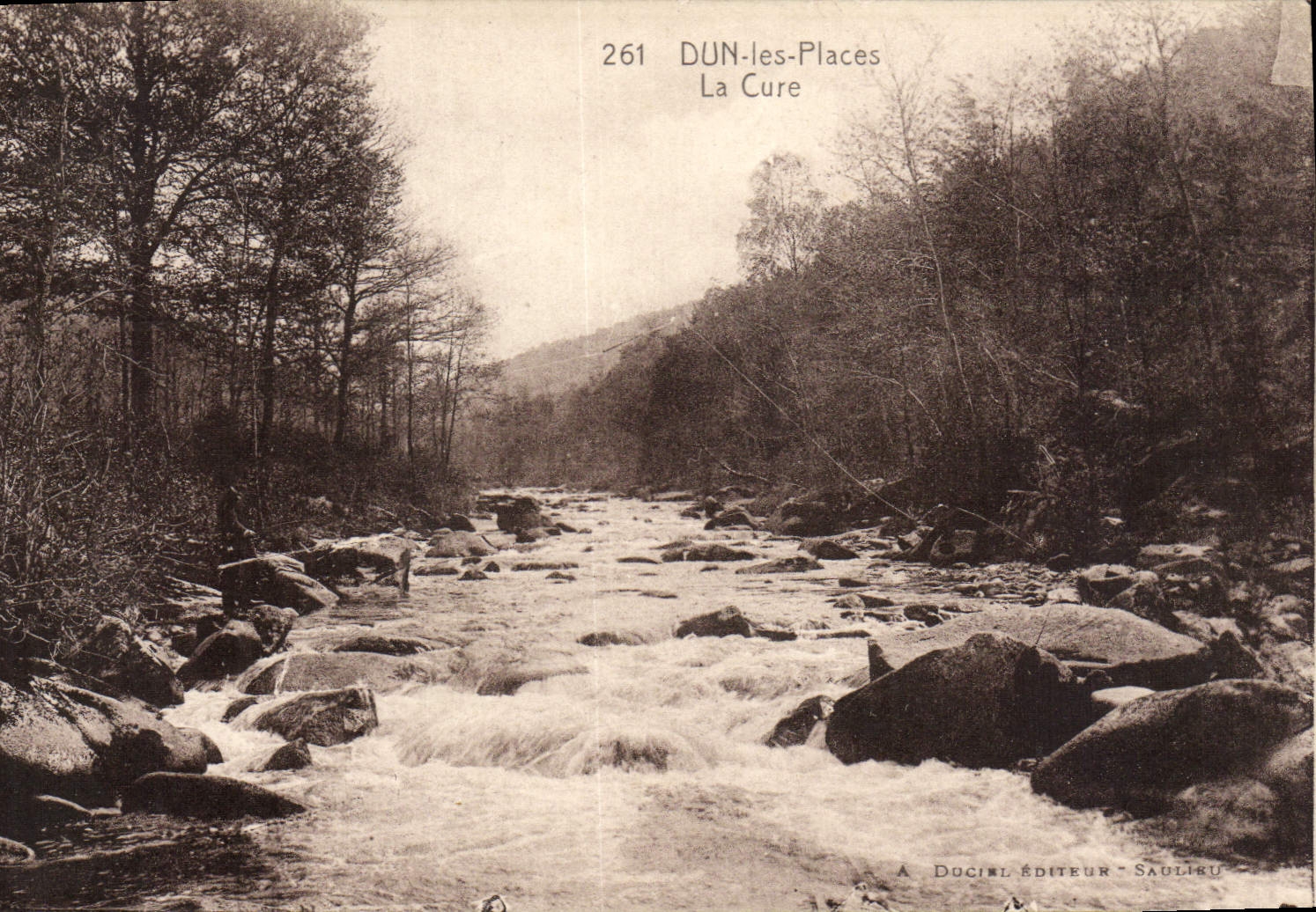 VINTAGE POSTCARD Dun Places the Cure