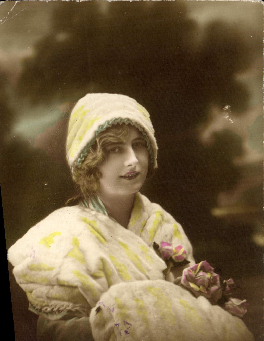 VINTAGE POSTCARD Fantasy Woman