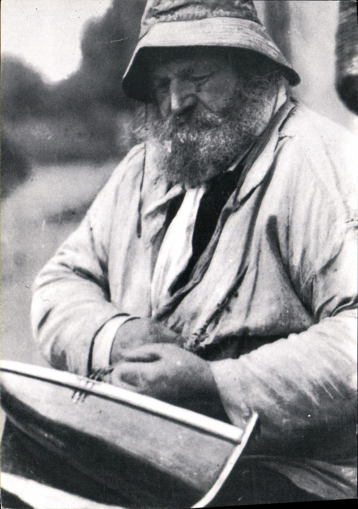 MODERN CARD Normandy the old sinner and his memory