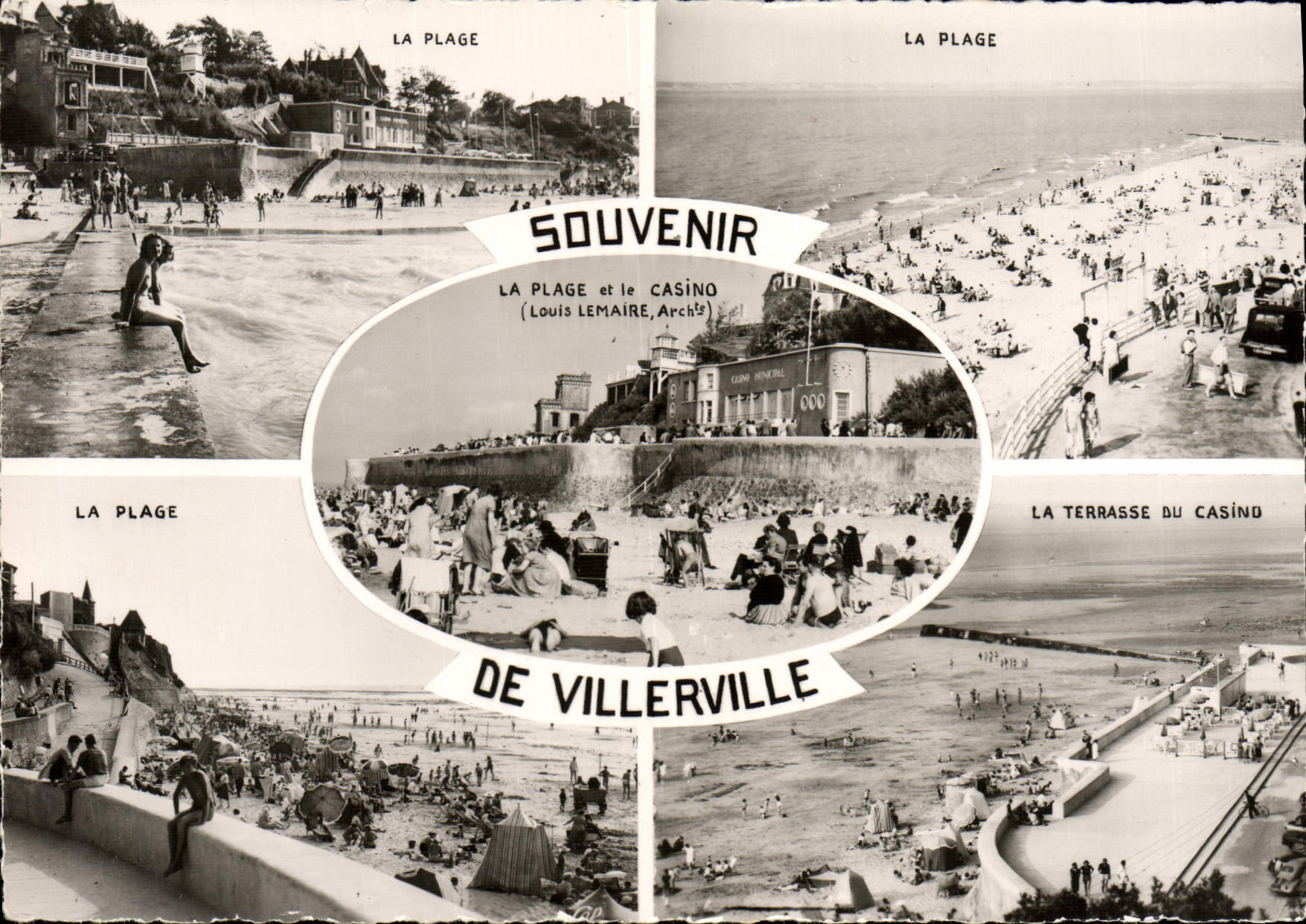 CPM Villerville La Plage La terrasse du casino 