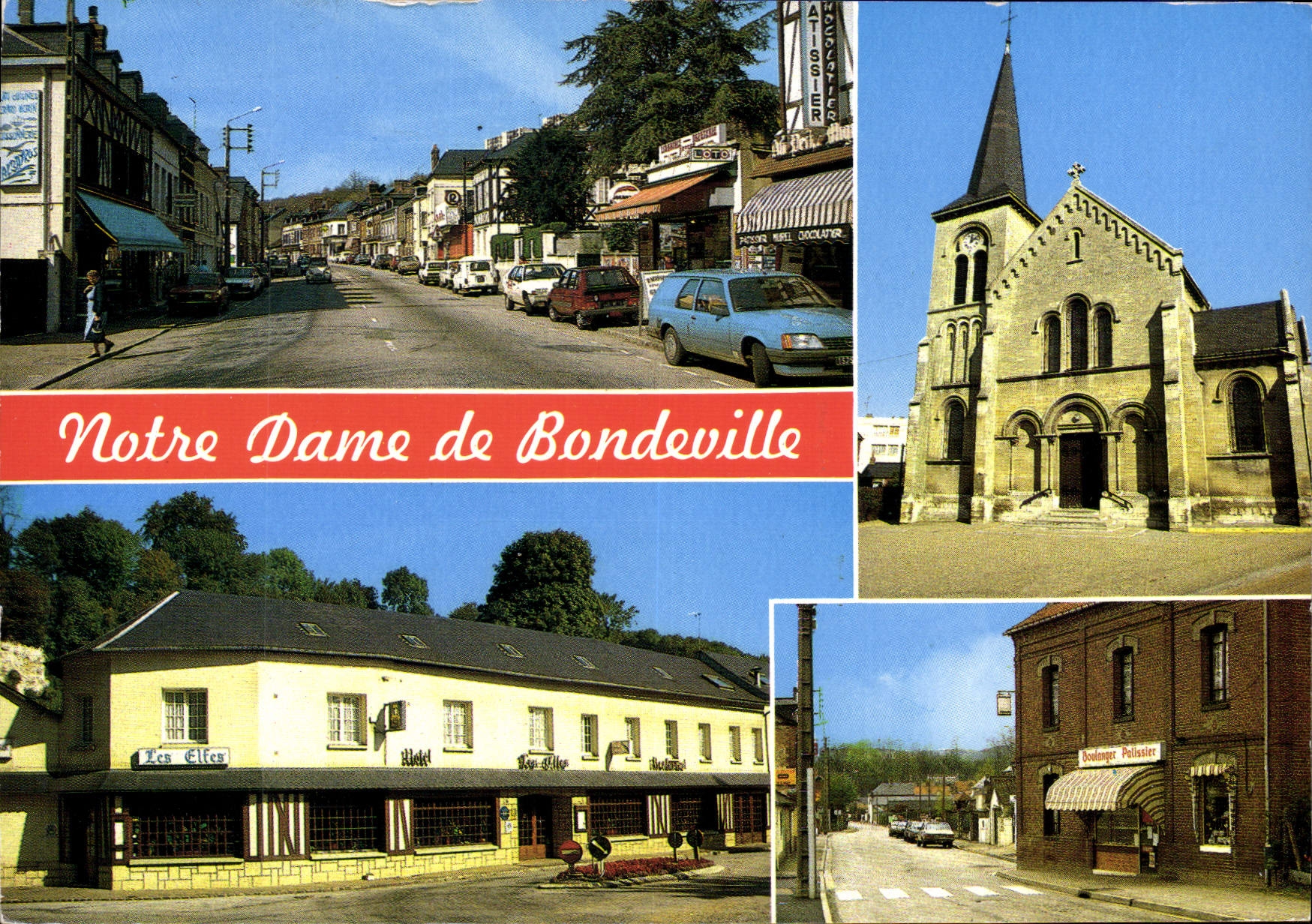 MODERN CARD Notre Dame de Bondeville