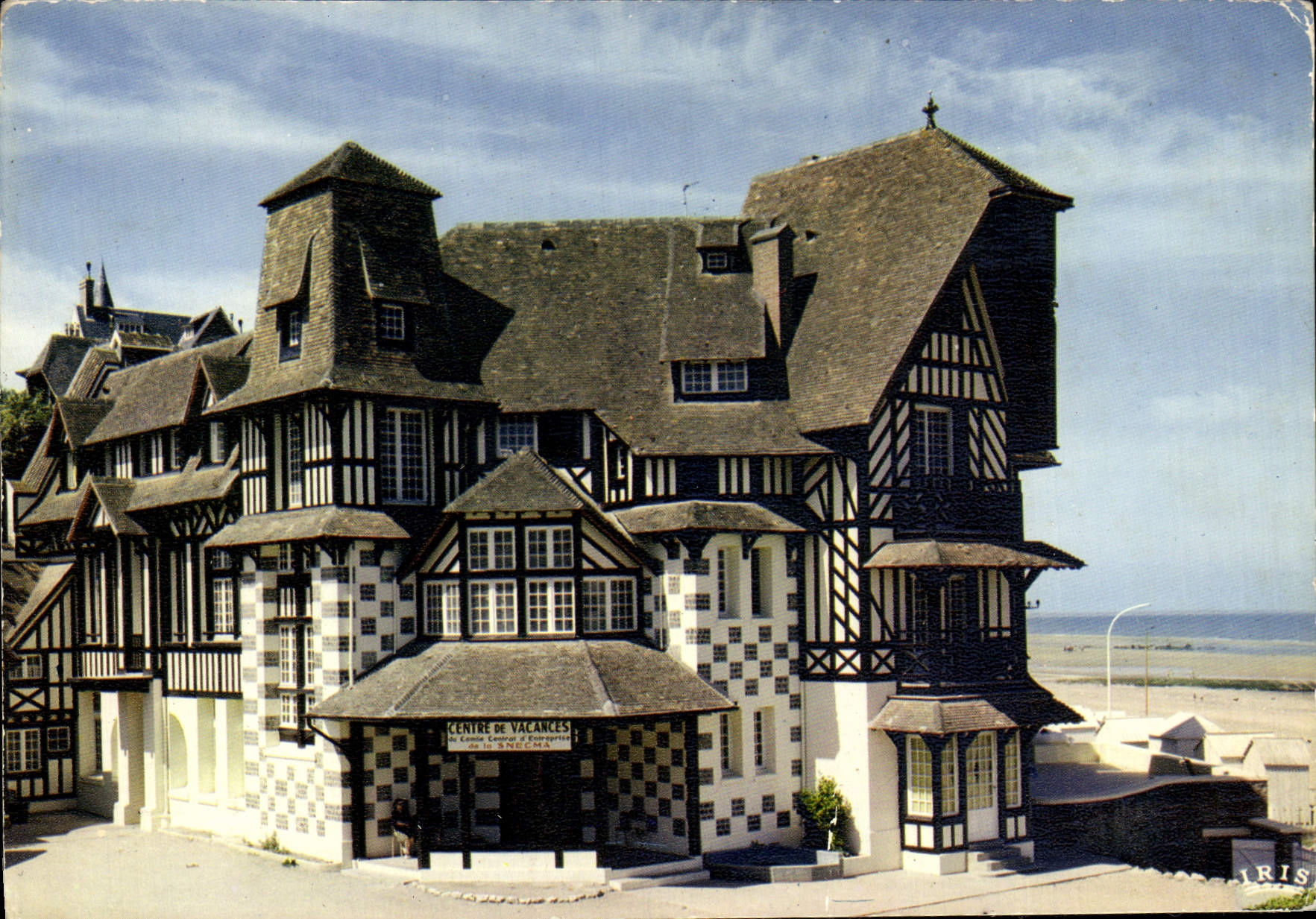 CPM Villers Sur Mer Villa Castellamare Centre de Vacances Colonie