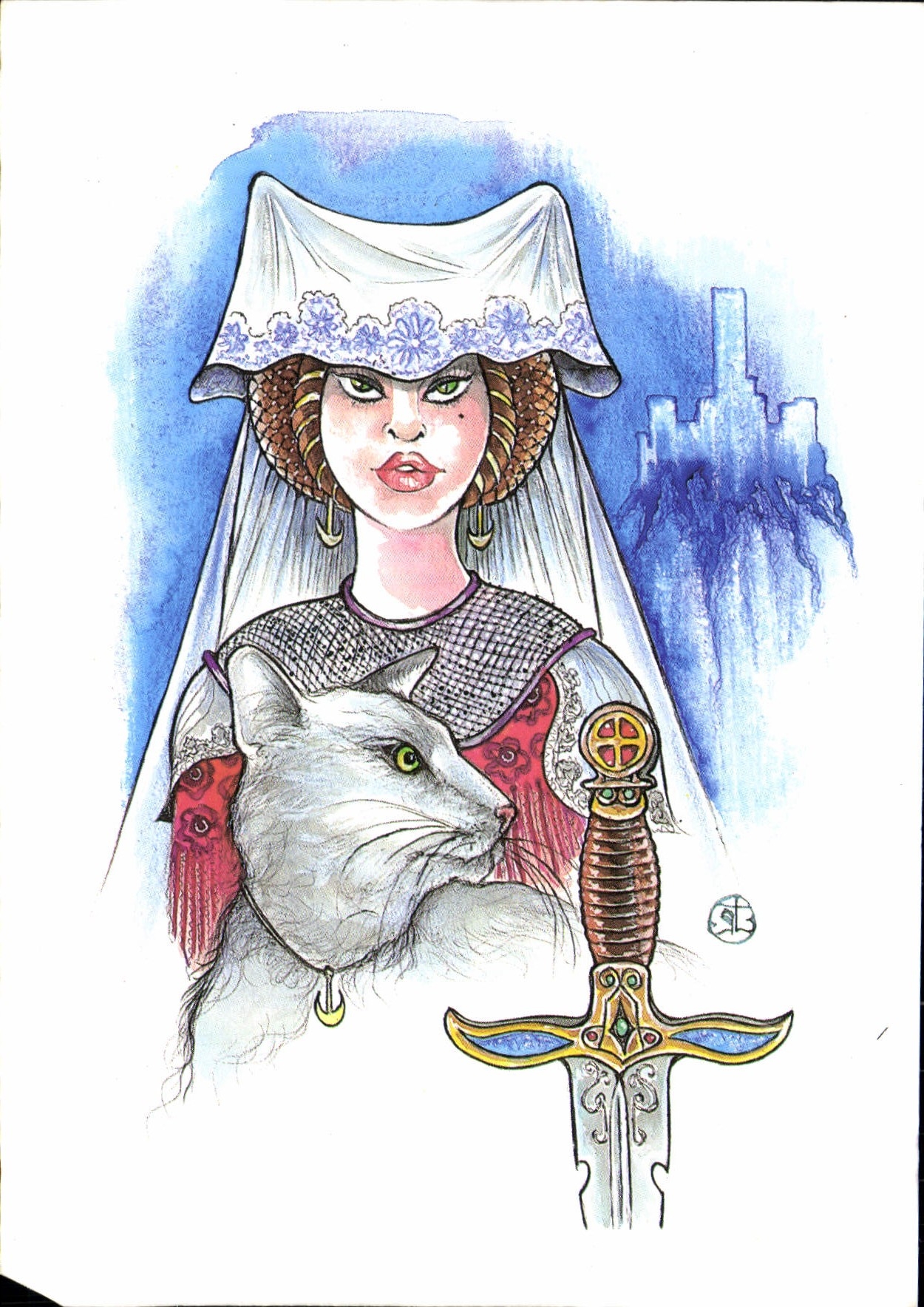 MODERN CARD Legends Of Alsace Lceulle Cat