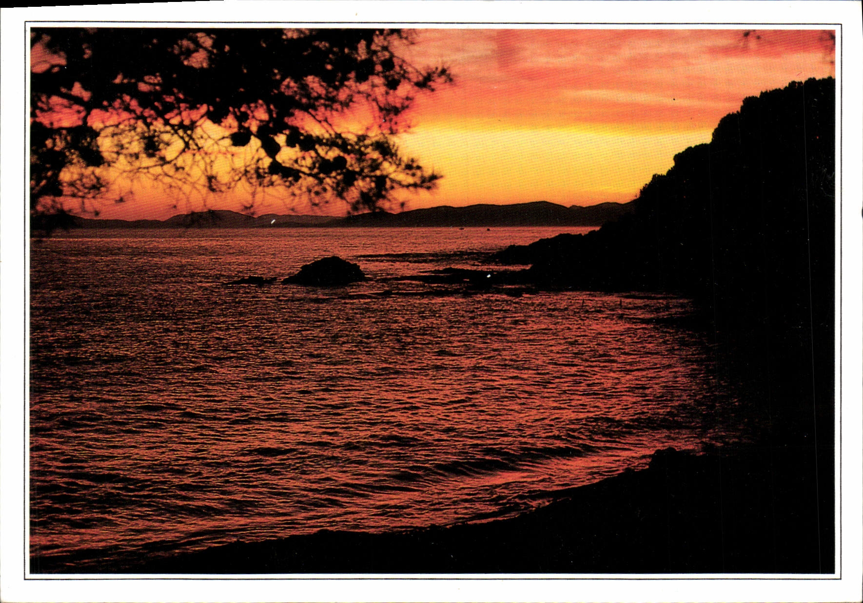 POSTAL MODERNA el mediterráneo