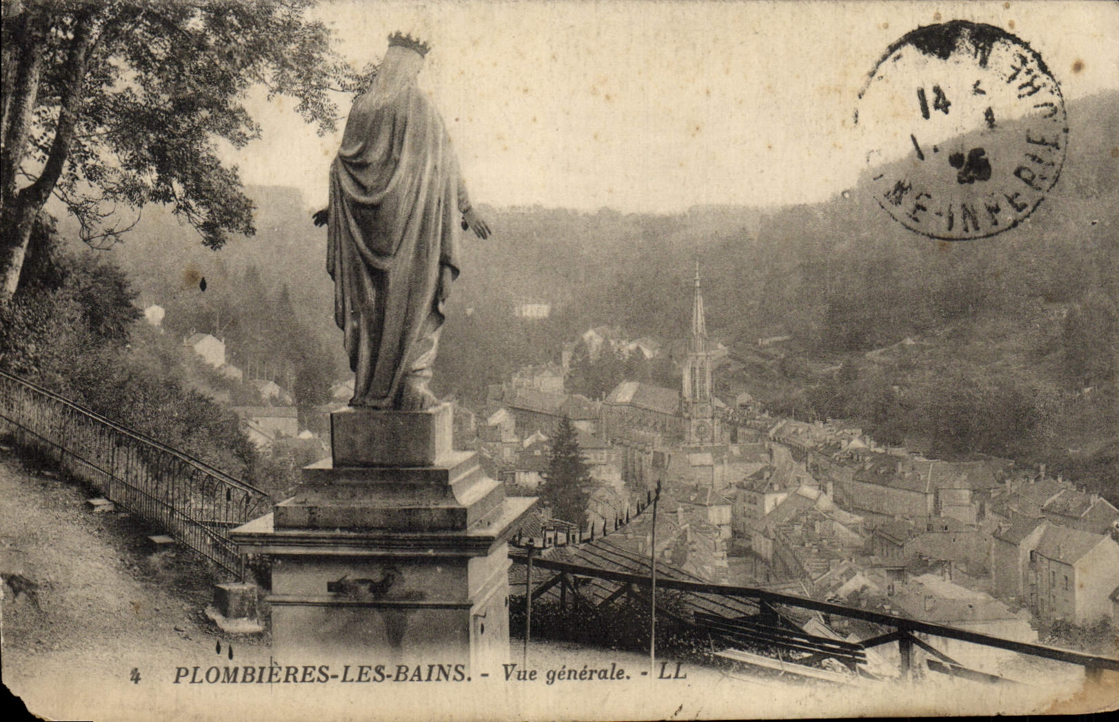 CPA Plombieres Les Bains Vue Generale