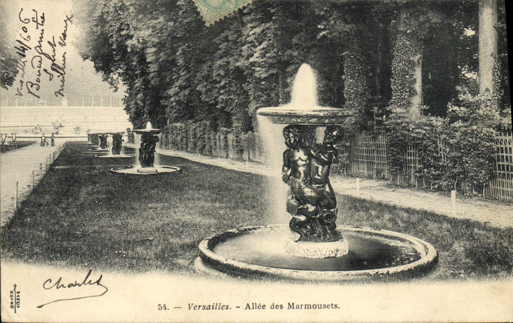 CPA Versailles Allee Des Marmousets