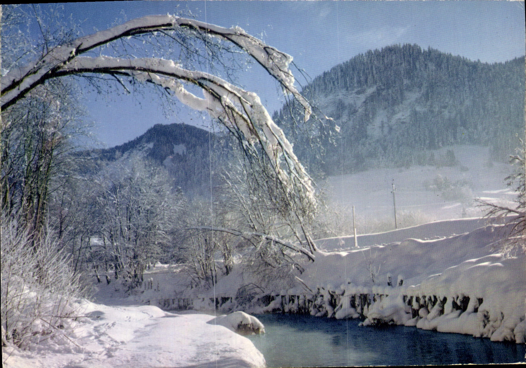 CPM Neige Et Soleil Le Torrent En Hiver