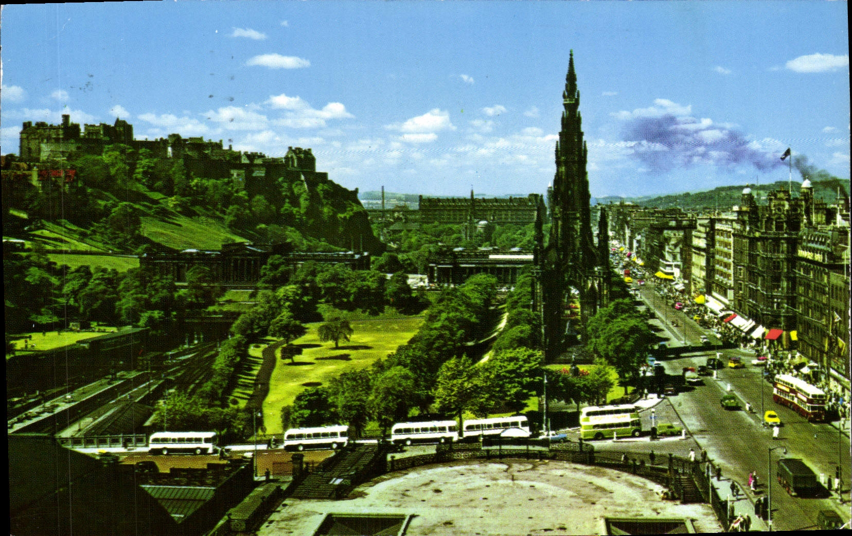 CPM Princes Street And The Scott Monument Edinburgh