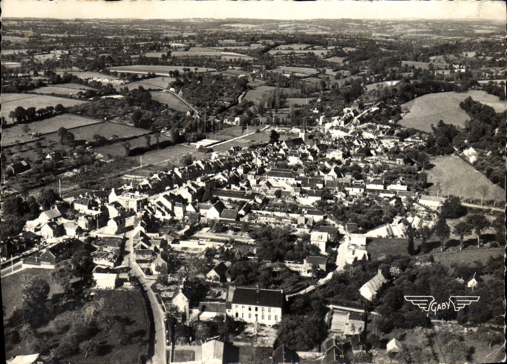 CPM La France Vue Du Ciel Vassy Vue Generale