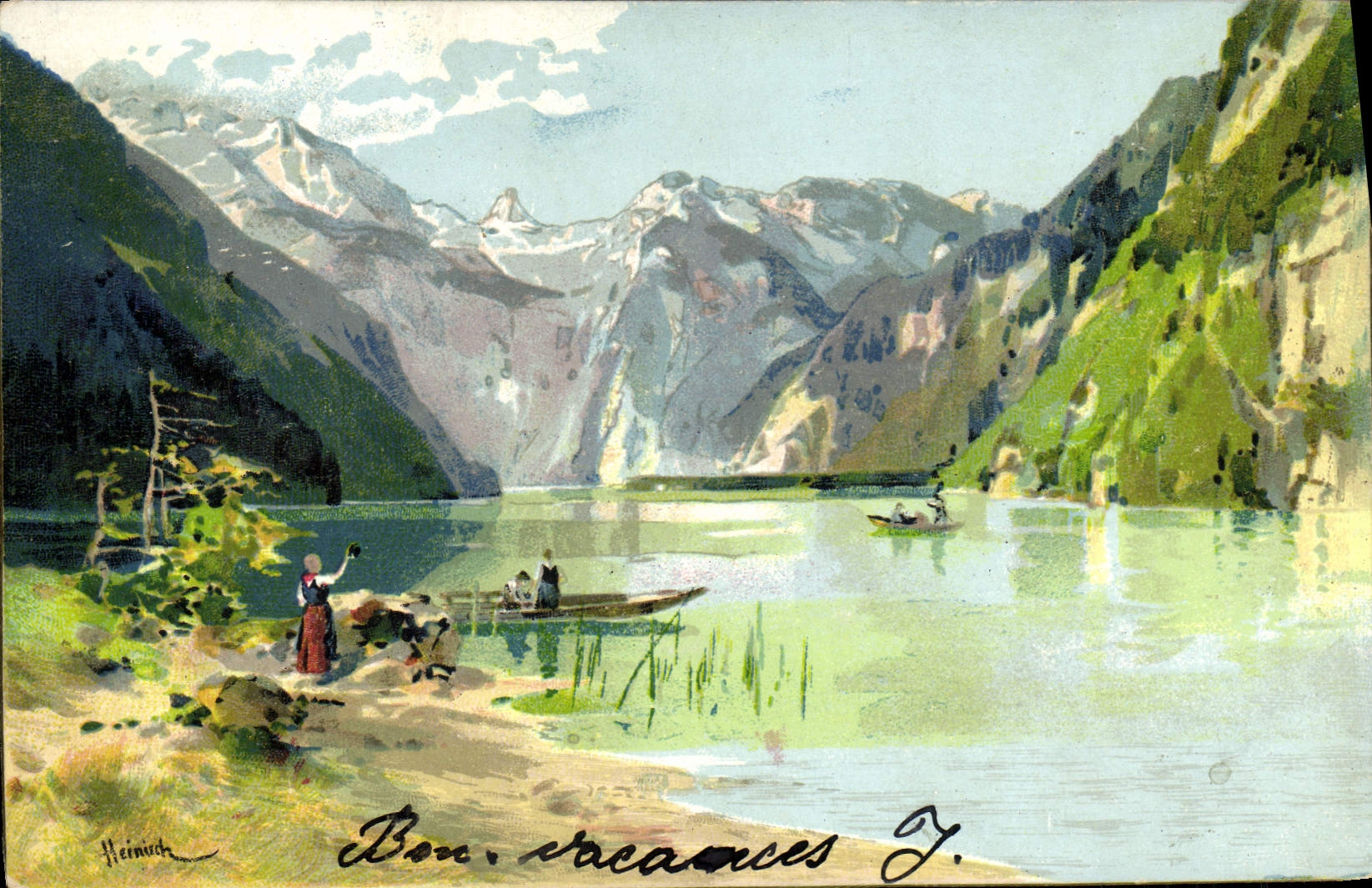 VINTAGE POSTCARD Fantasy