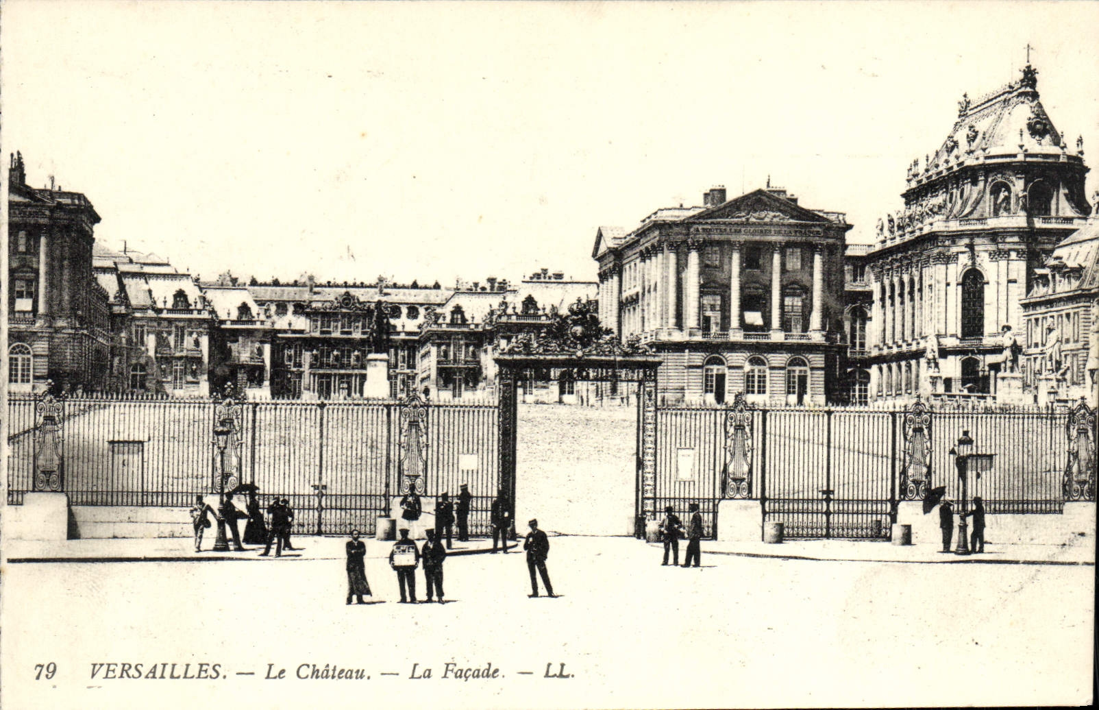 MODERN CARD Versailles the Castle the Frontage