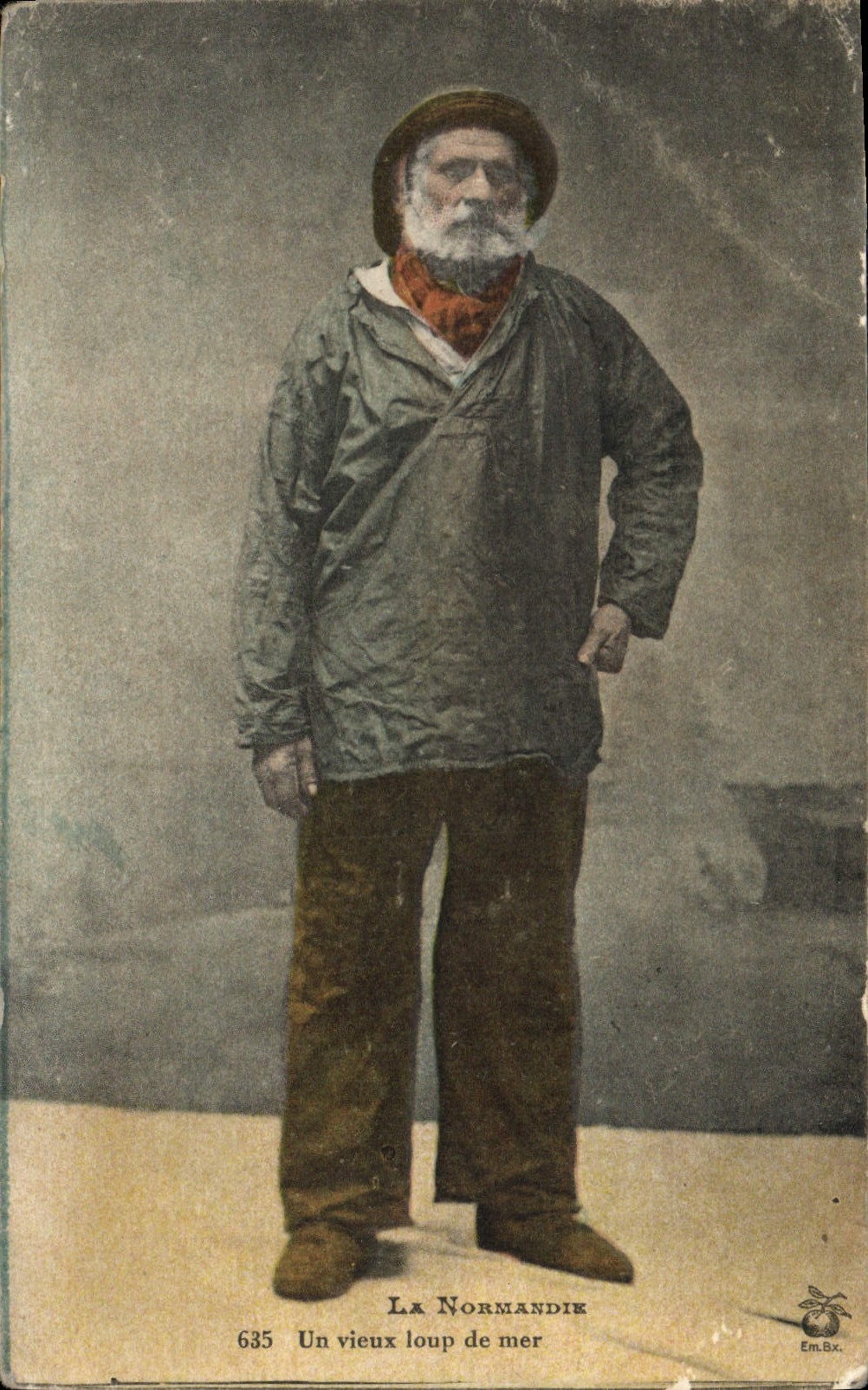 CPa La Normande Un Vieux Loup De Mer Marin