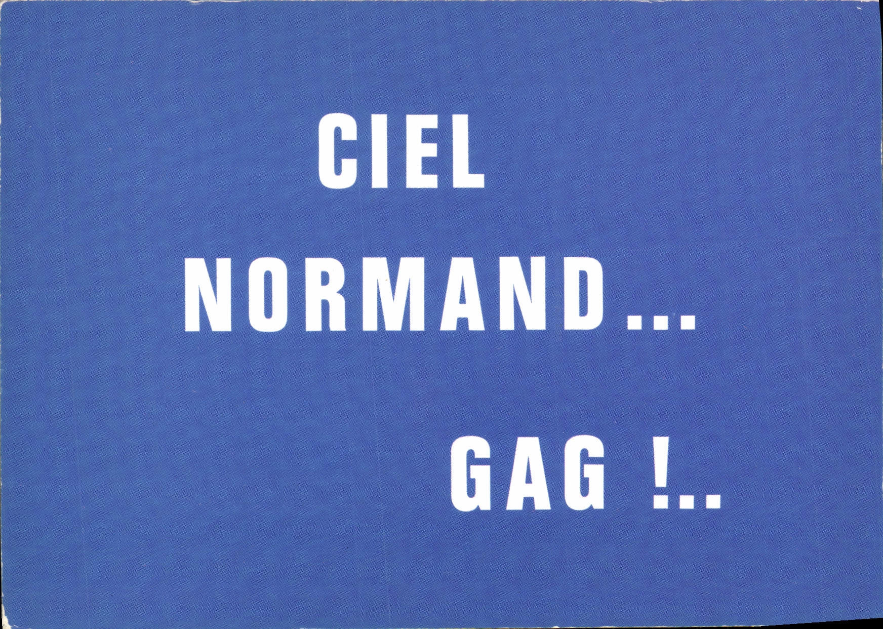 MODERN CARD Norman Sky Gag