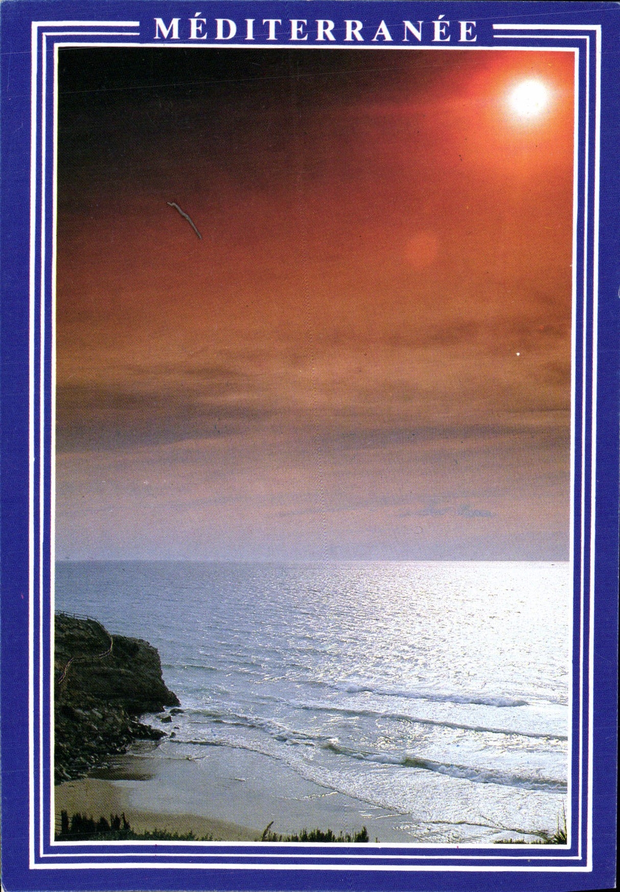 POSTAL MODERNA el mediterráneo