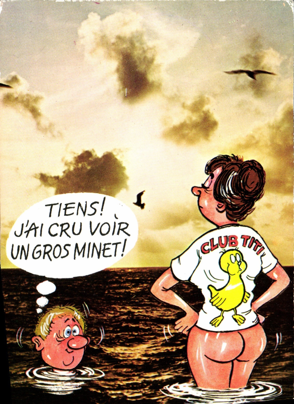 CPM Serie Bords de Mer Club Titi