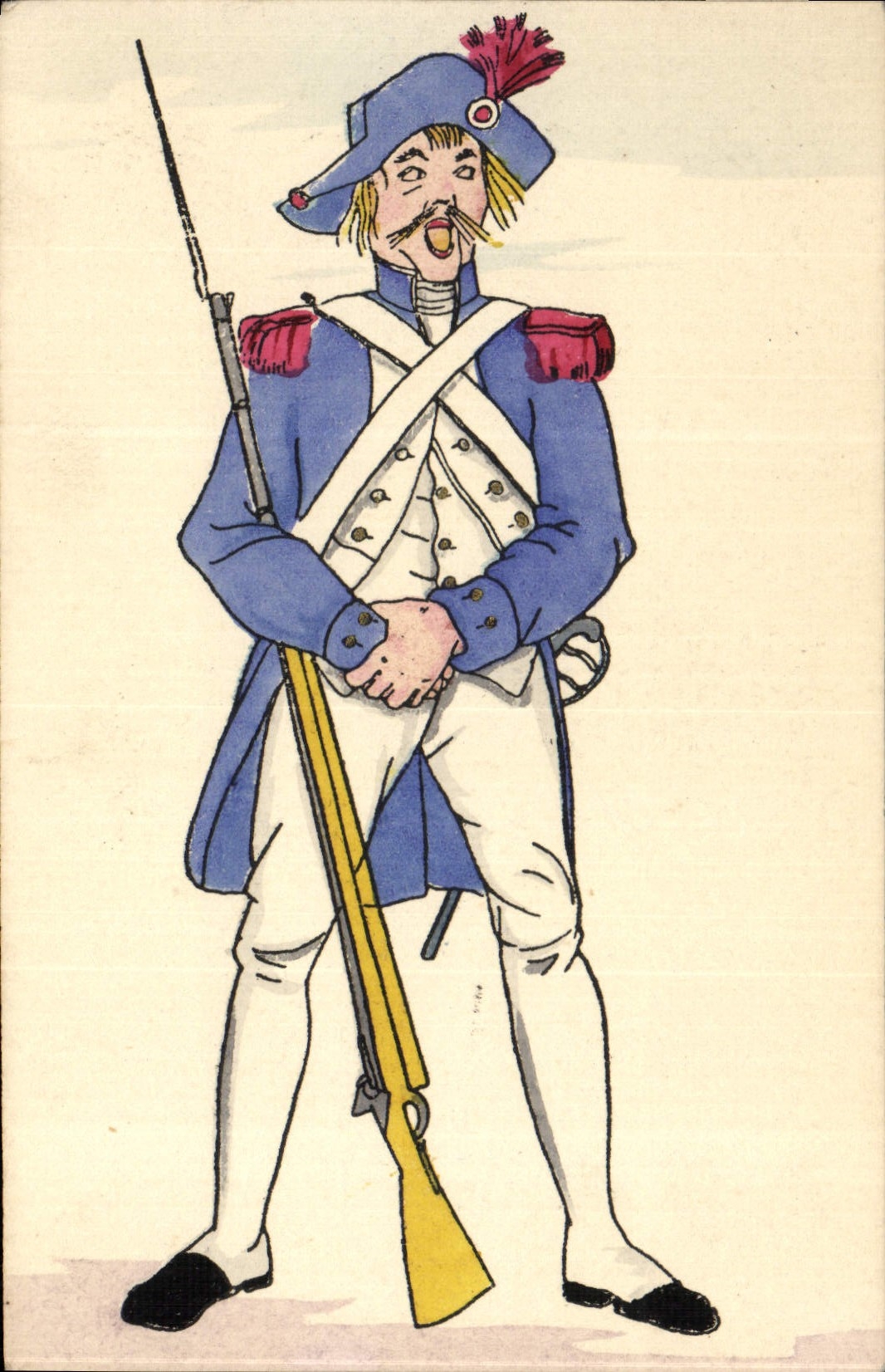 CPA Histoire Du Costume Francais Revolution 1792