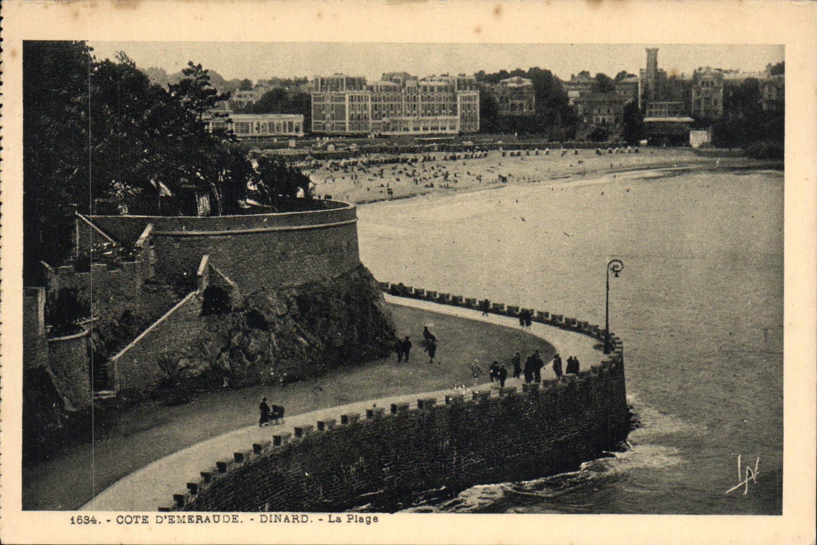 CPA Dinard La plage 