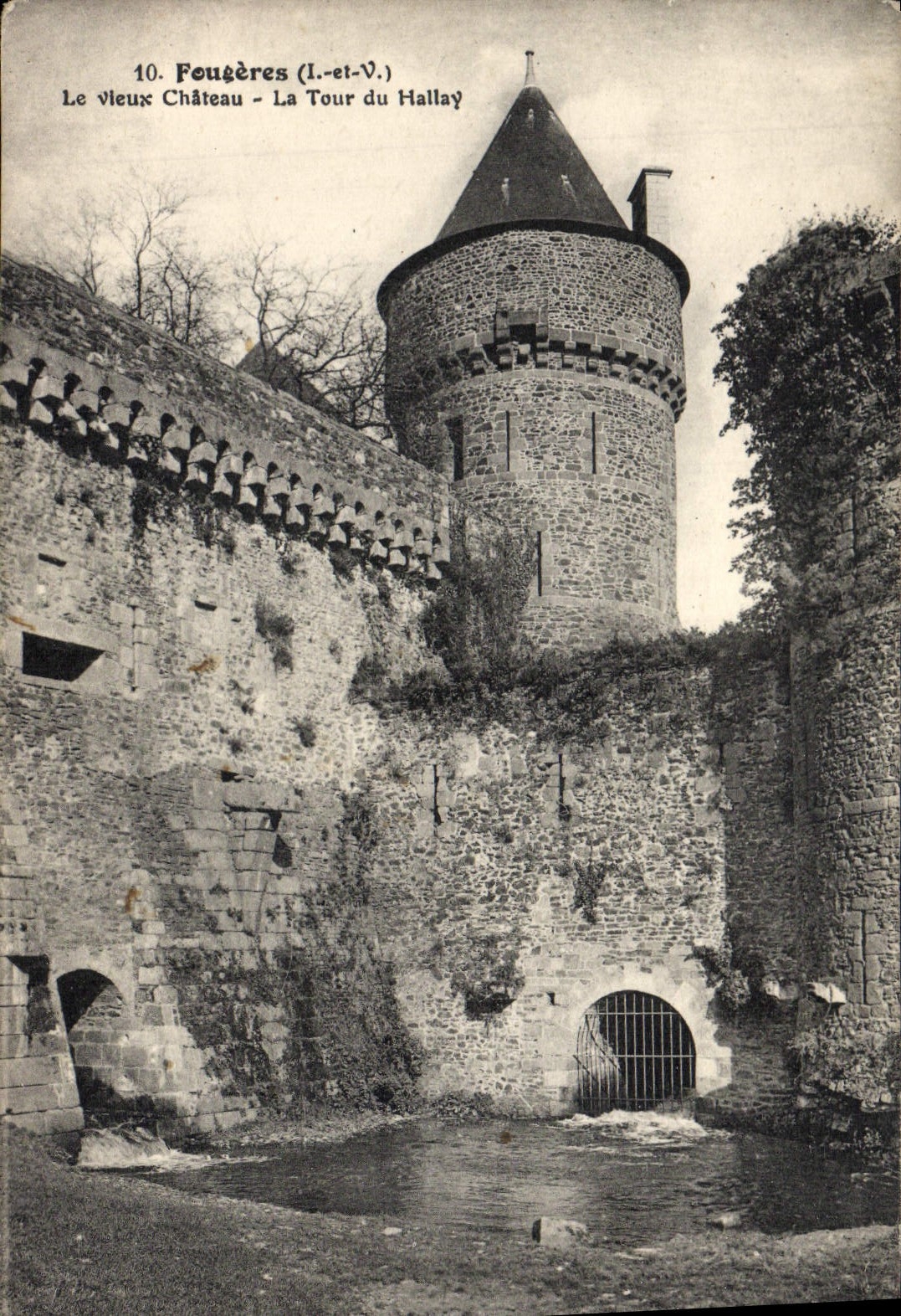 CPA Fougeres Le Vieux Chateau La Tour Du Hallay