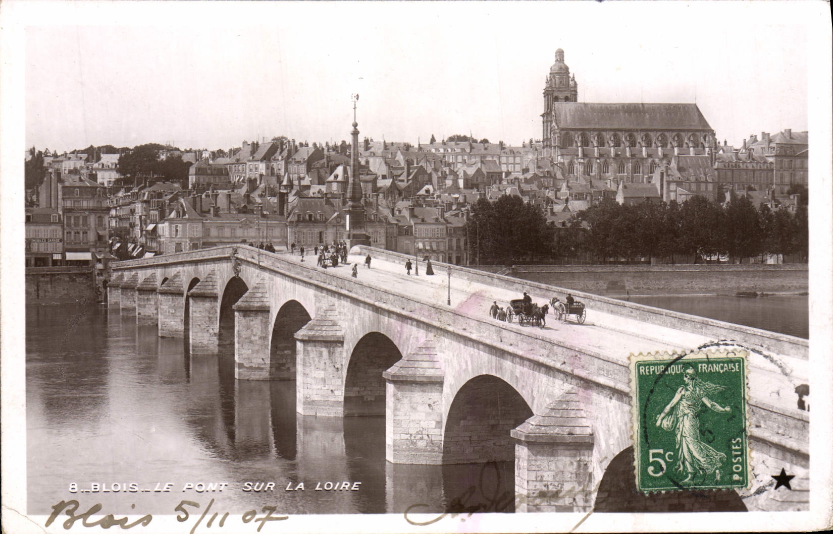 CPA Blois Le Pont Sur La Loire