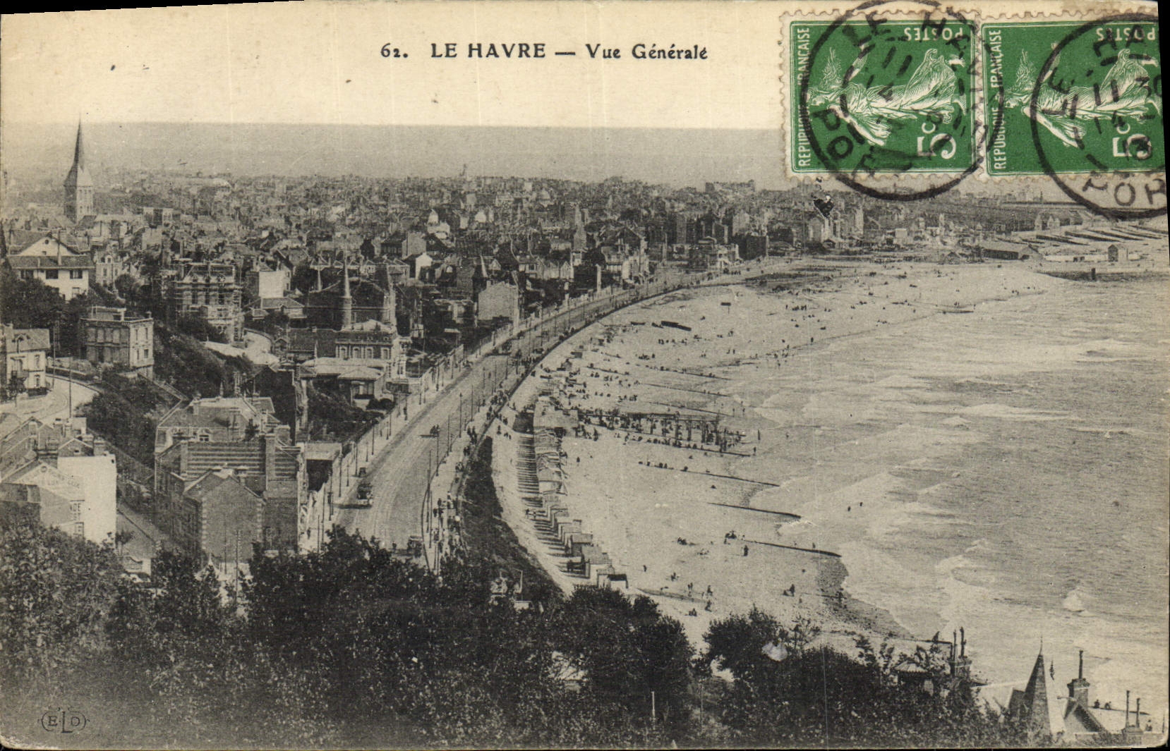 CPA Le Havre Vue Generale