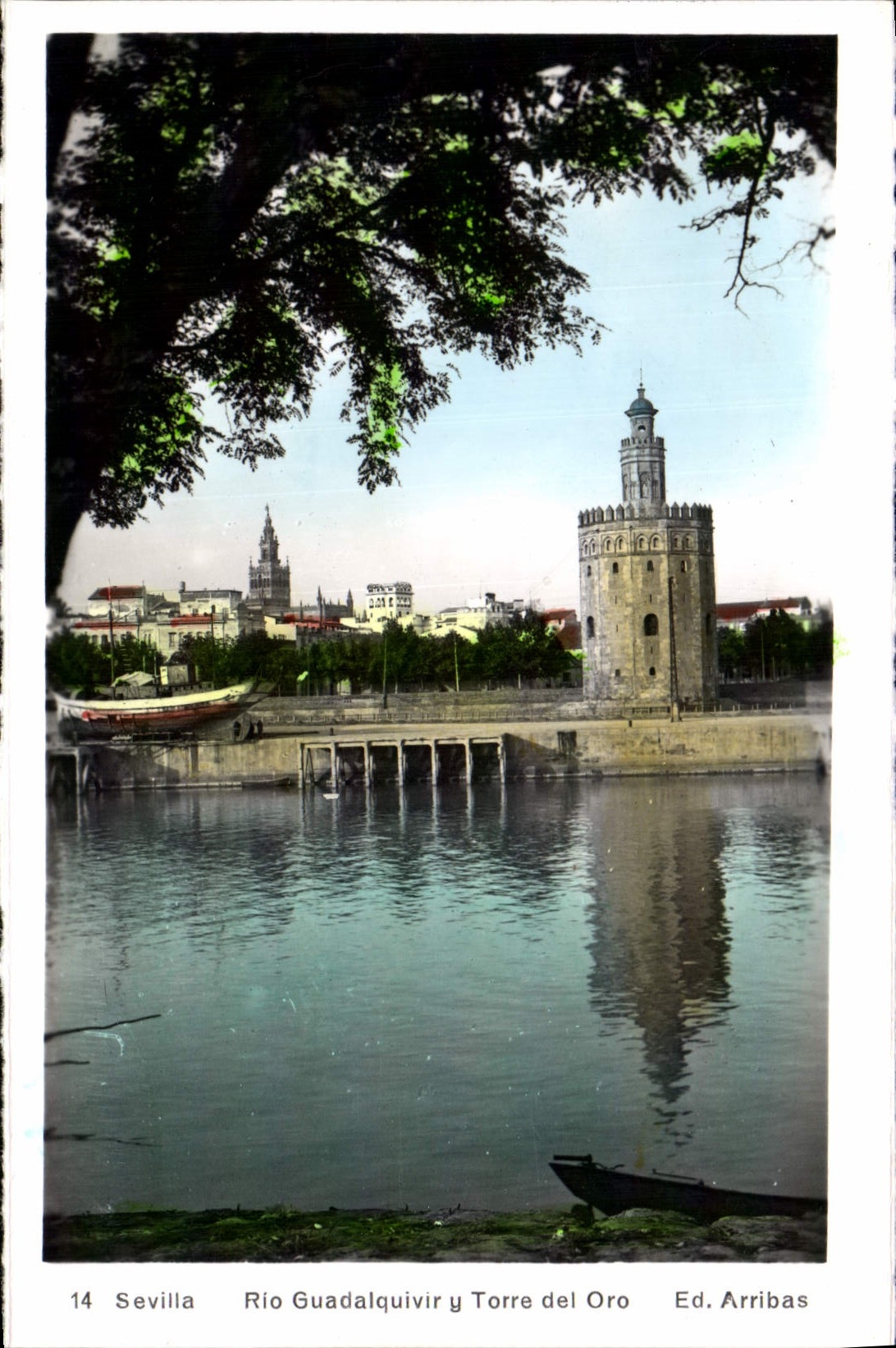 CPA Sevilla Rio Guadalquivir Torre del Oro