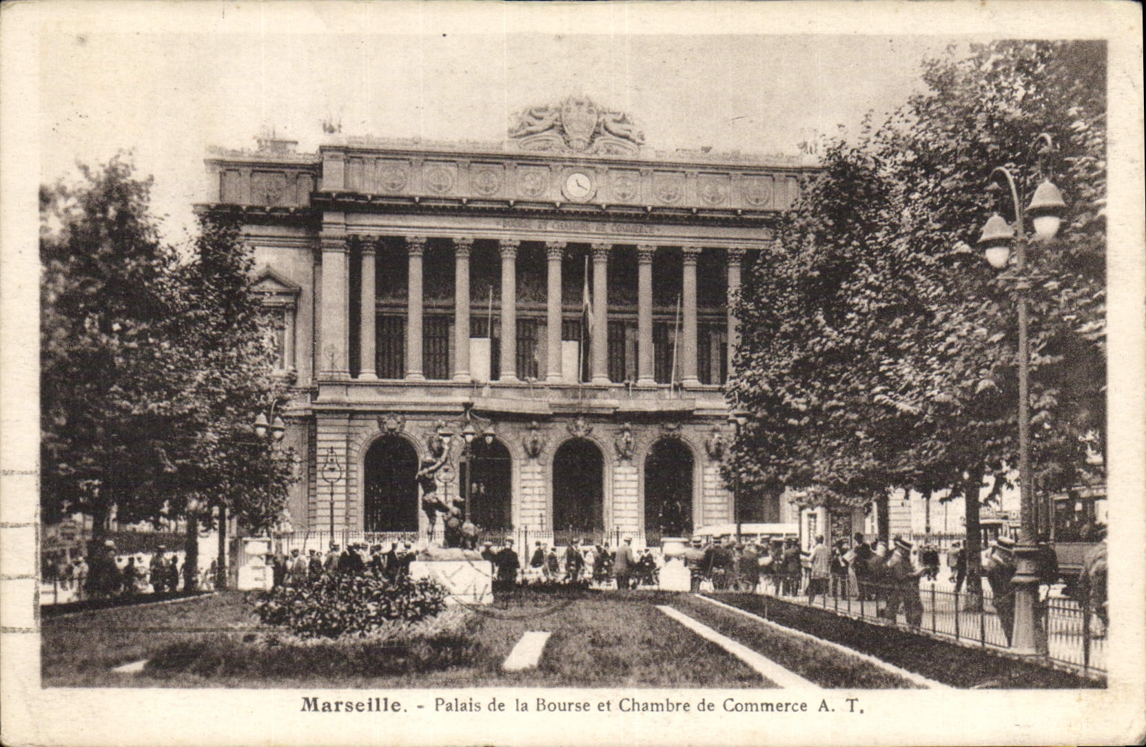 CPA Marseille Palais de la Bourse et Chambre de Commerce