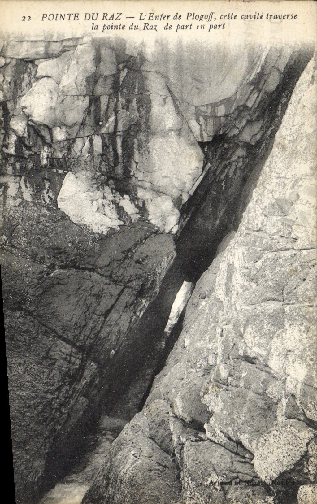 CPA Pointe du Raz L'enfer de plogoff 