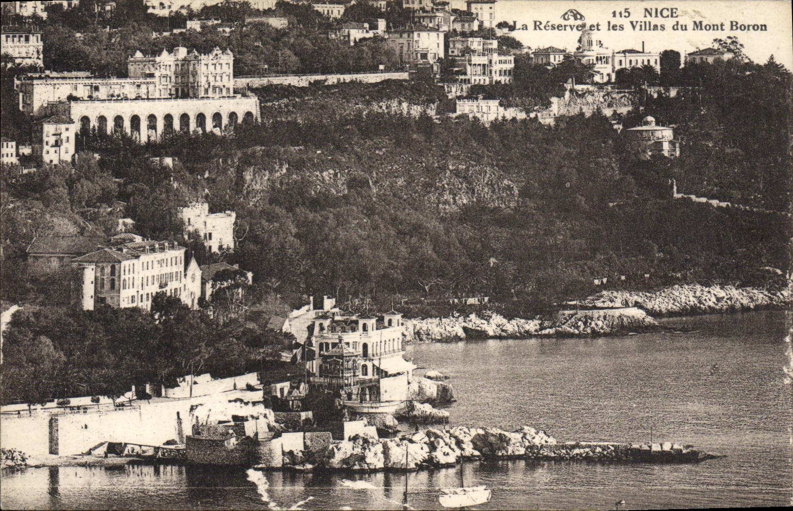 La reserva de la POSTAL de la VENDIMIA Niza y los chalets del boro montan