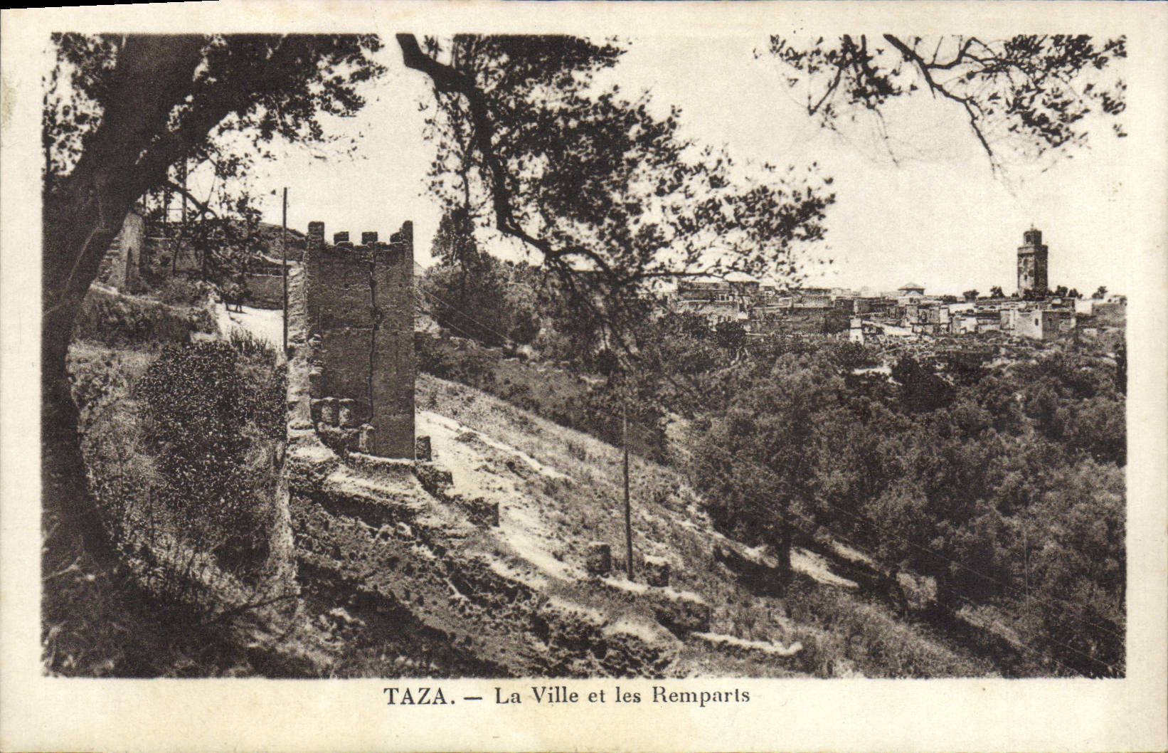 CPA Taza La Ville et les Remparts 