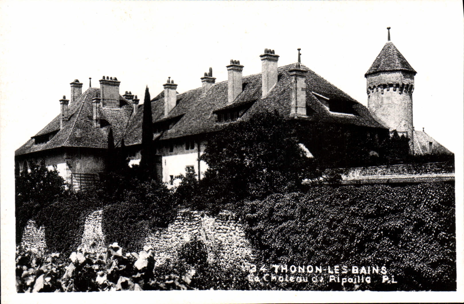 CPA Thonon les Bains Chateau de Ripaille