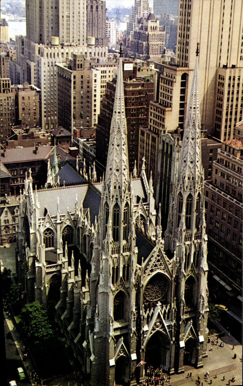 MODERN CARD Holy Patricks Cathedral iFifth which occurred New York