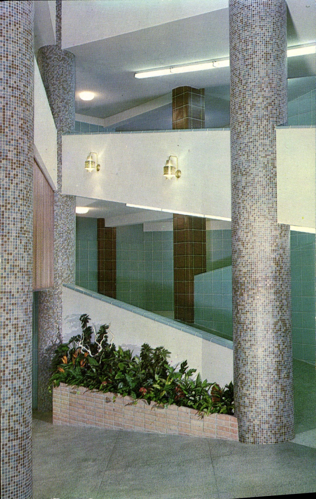 MODERN CARD Ramps and Corridors the Auditorium Independence Missouri