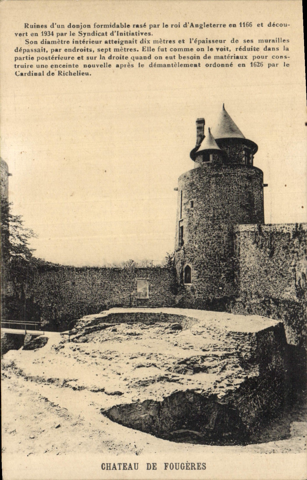 CPM Chateau de Fougeres