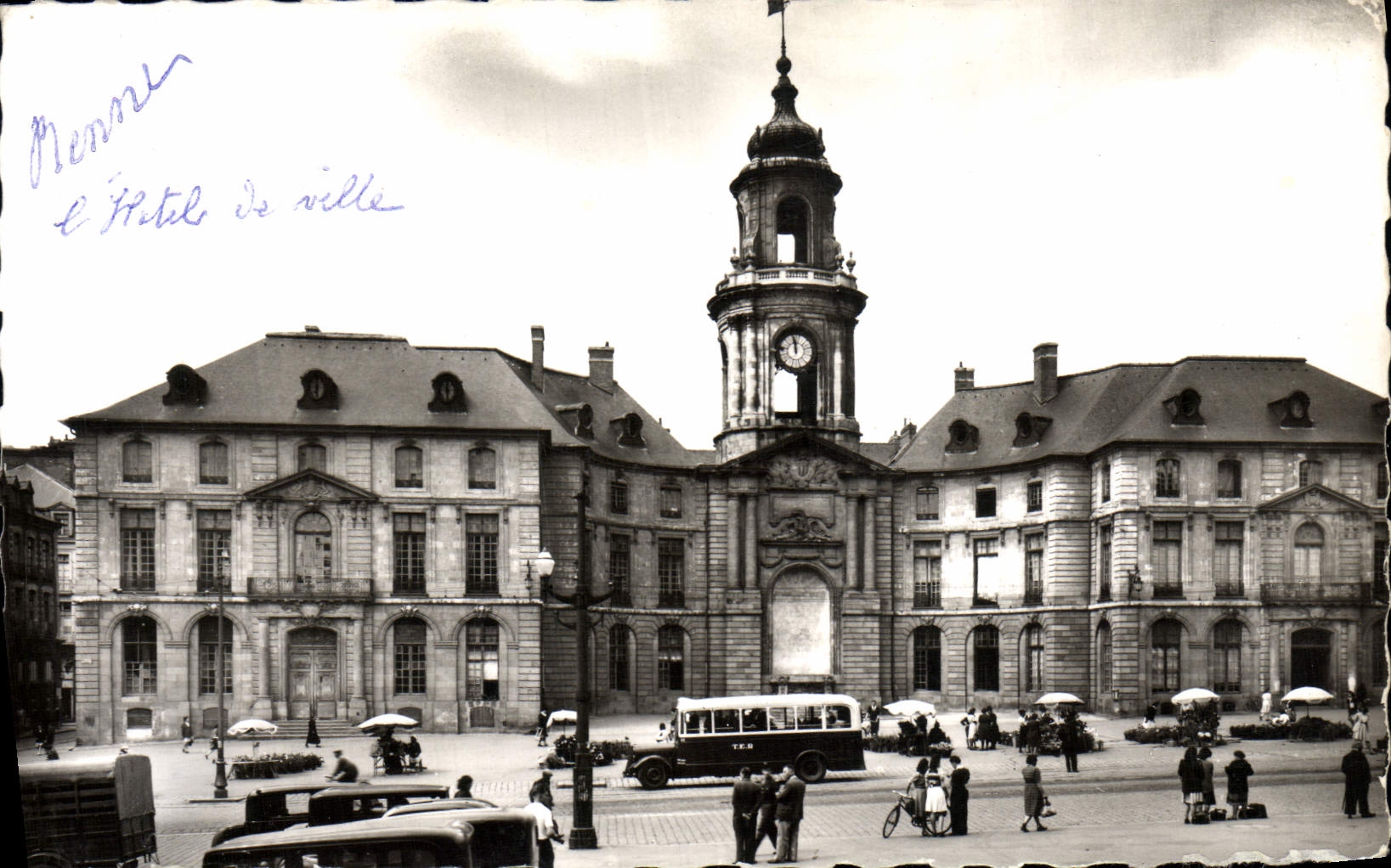 CPM Rennes L'Hotel de Ville