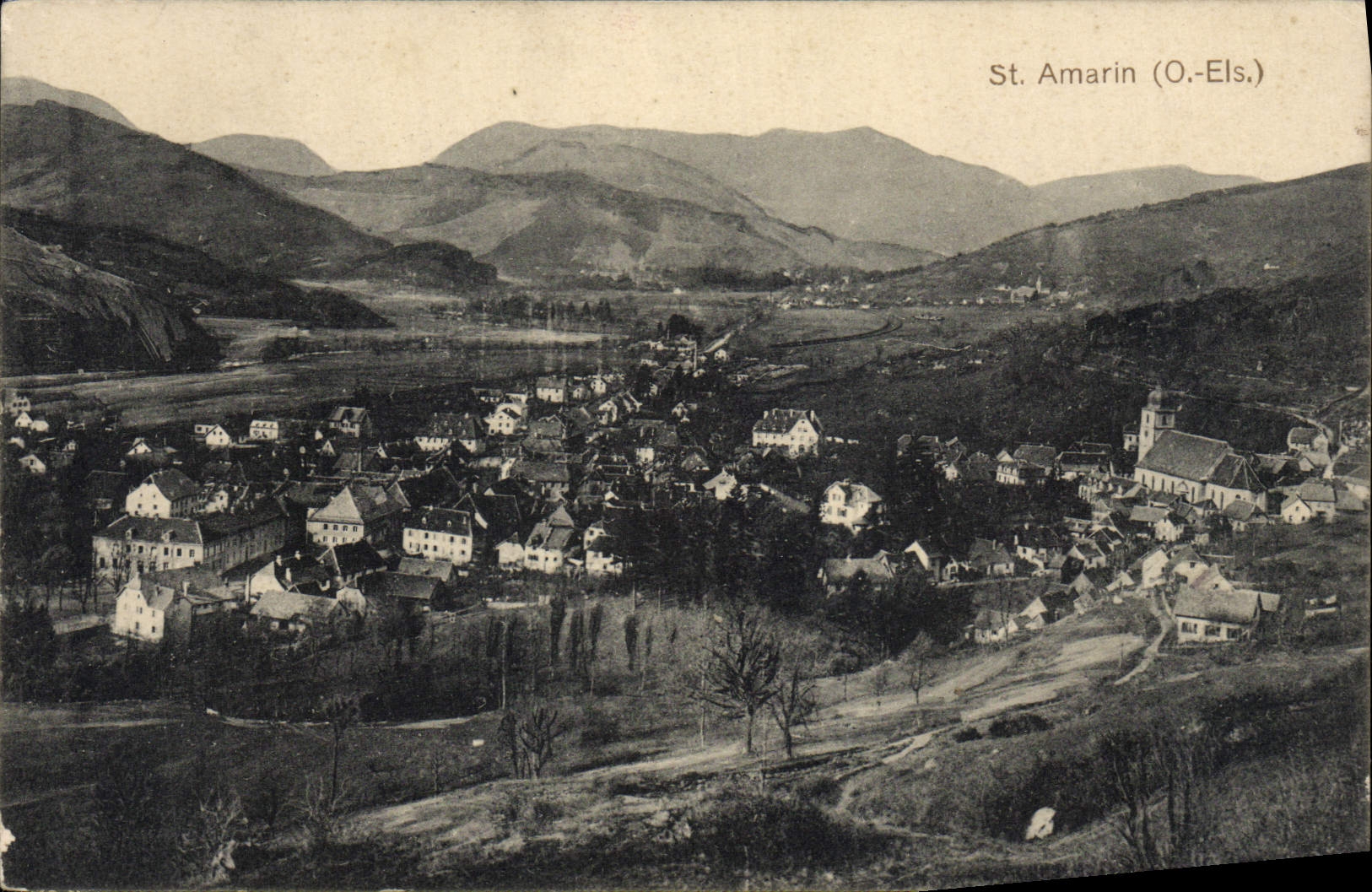 VINTAGE POSTCARD Holy Amarin