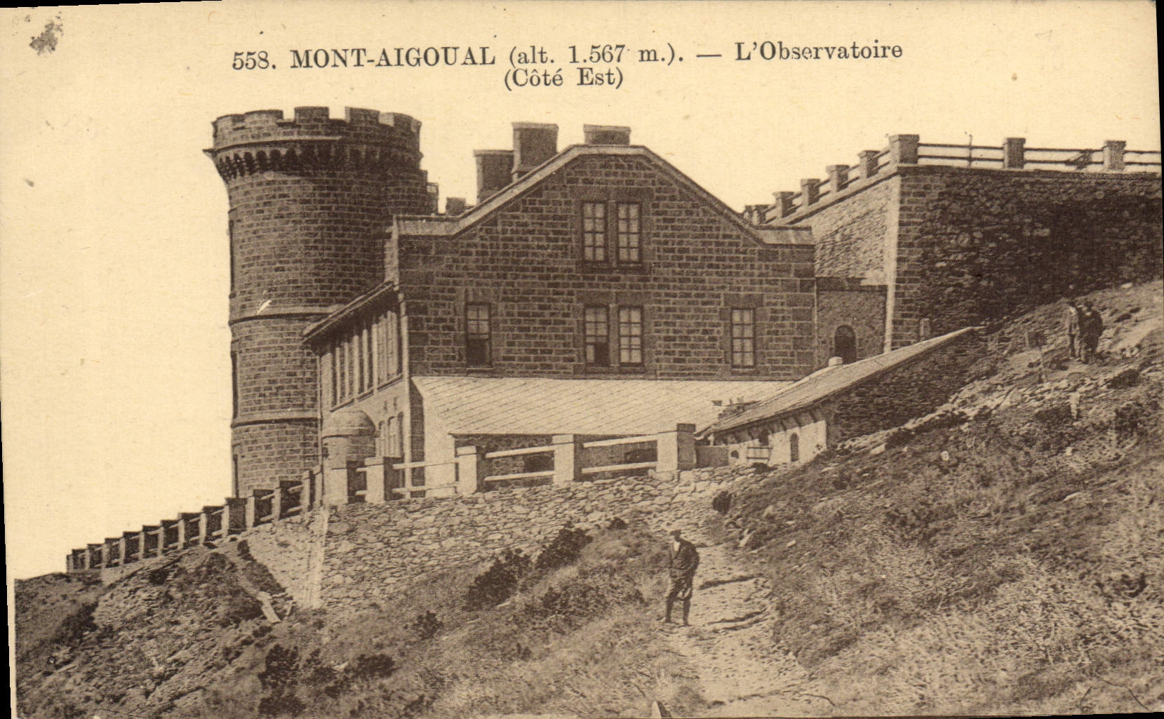 CPA Mont Aigoual L'Observatoire