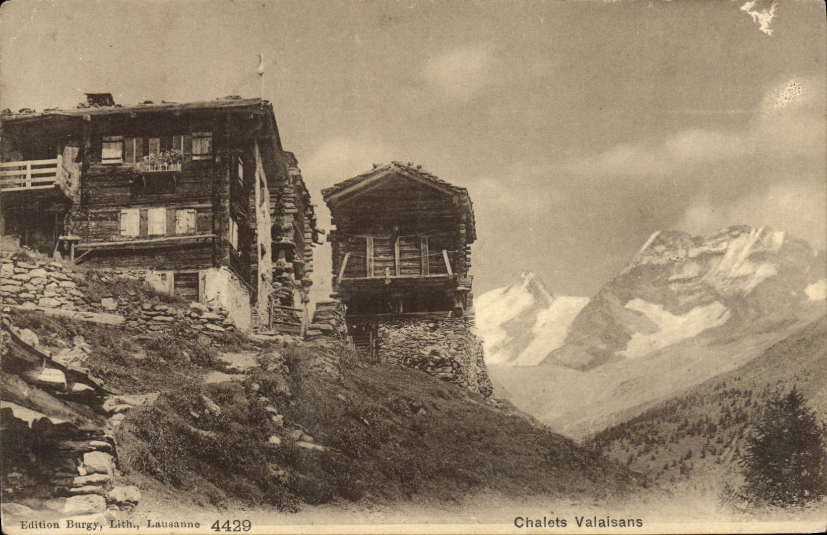 CPA Chalets Valaisans