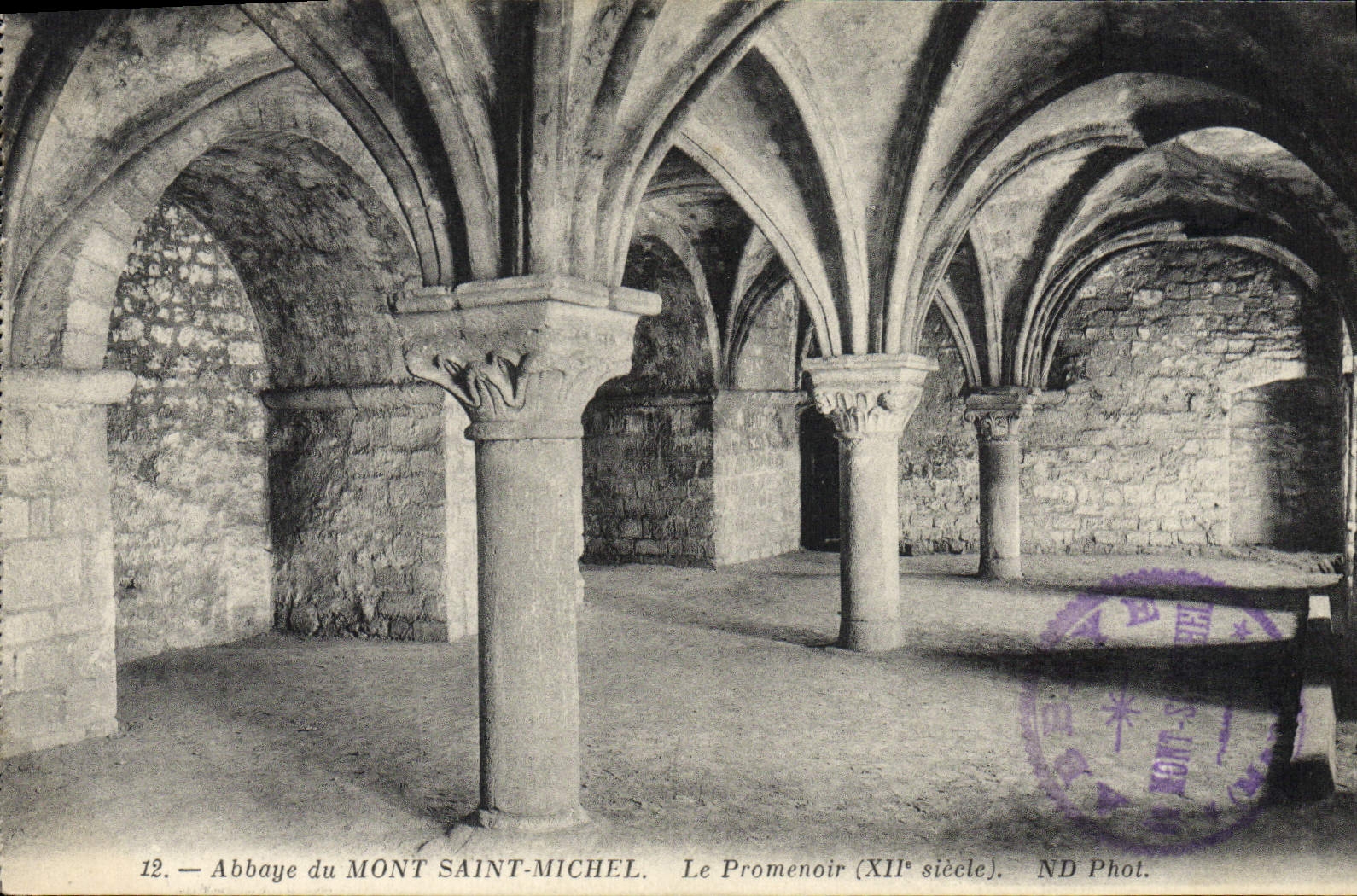 CPA Le Mont Saint Michel Le Promenoir