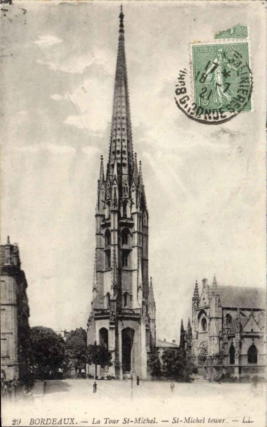 CPA Bordeaux La Tour St Michel