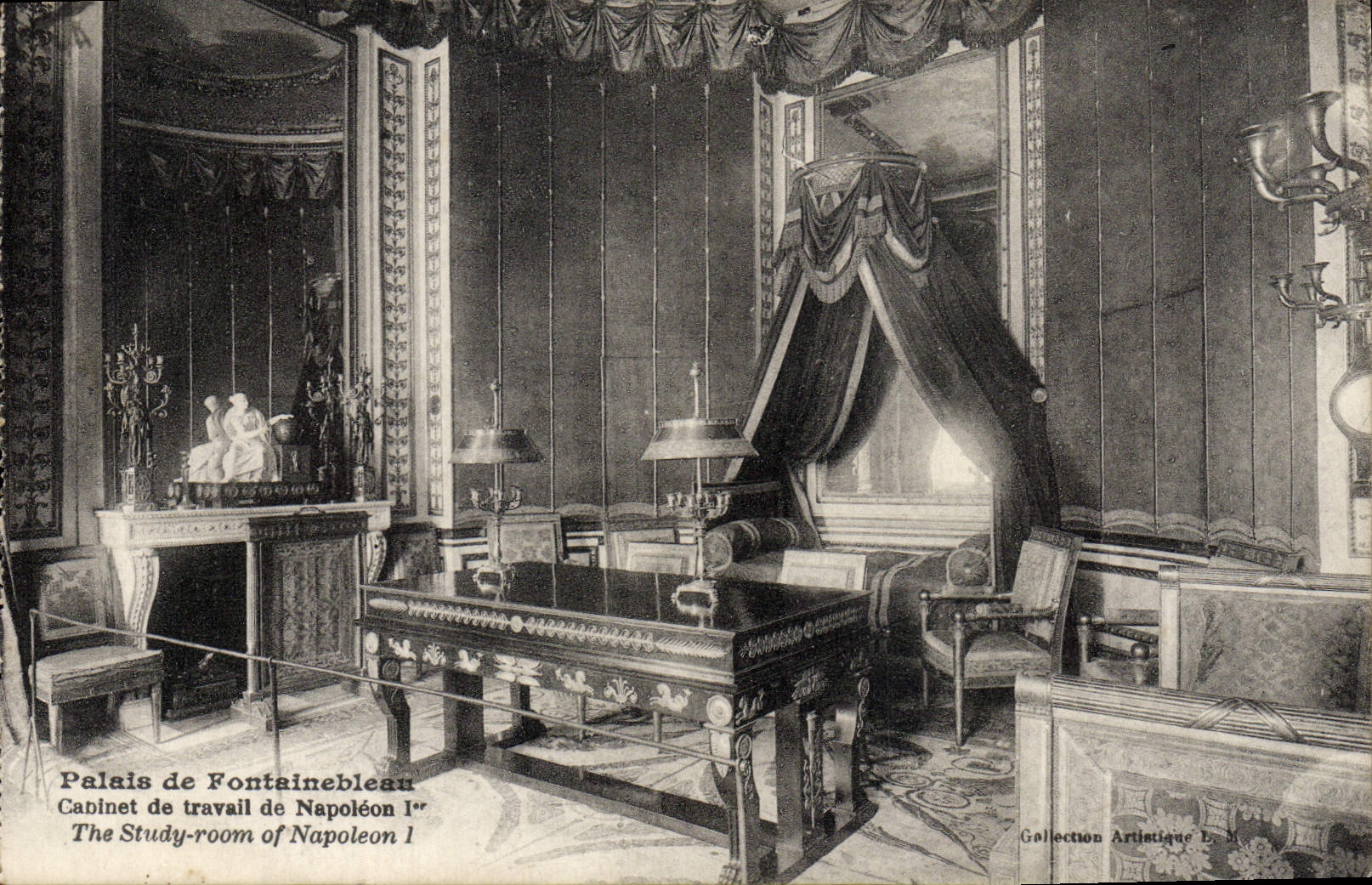 CPA Palais de Fontainebleau Cabinet de Travail de Napoleon 1er