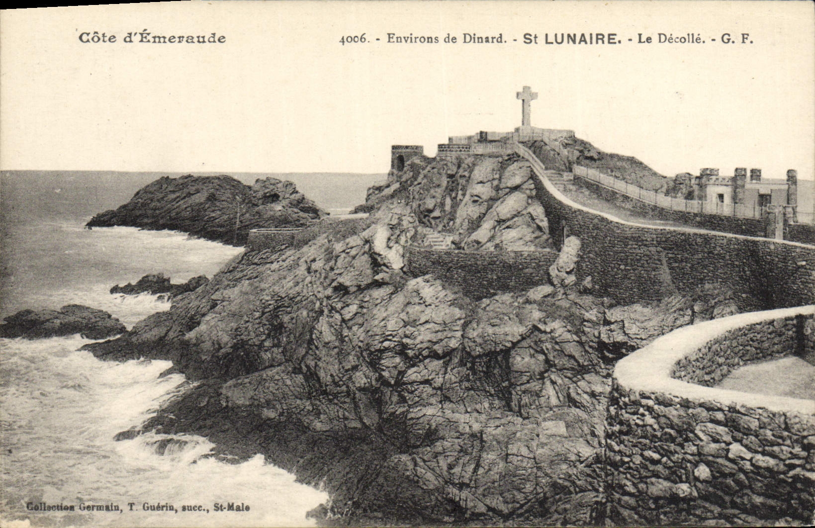 CPA Environs de Dinard St Lunaire Le decolle