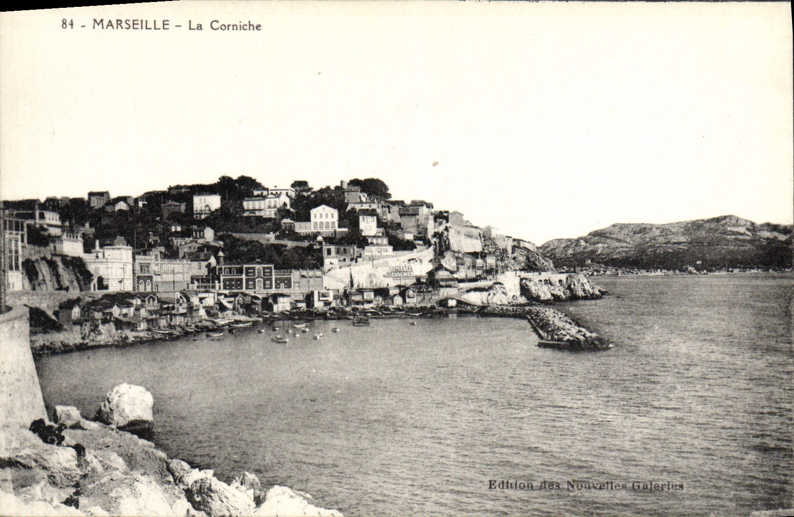 CPA Marseille Le Corniche
