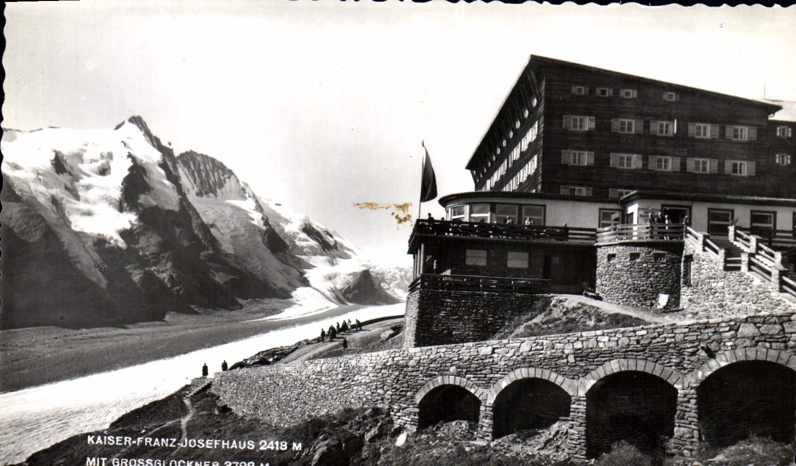 MODERN CARD Kaiser Franz Josefhaus put Grossglockner