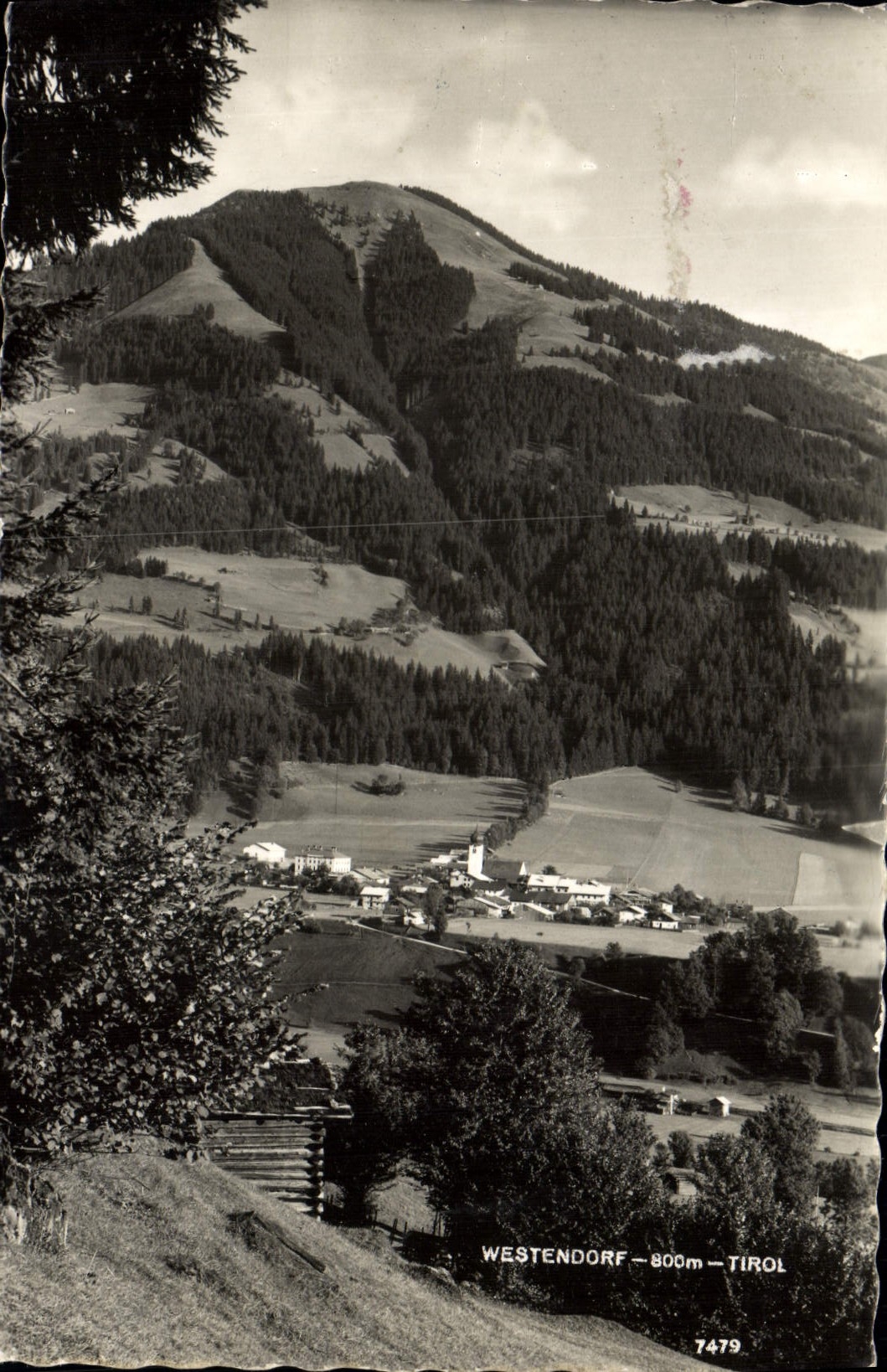POSTAL MODERNA Westendorf el Tirol