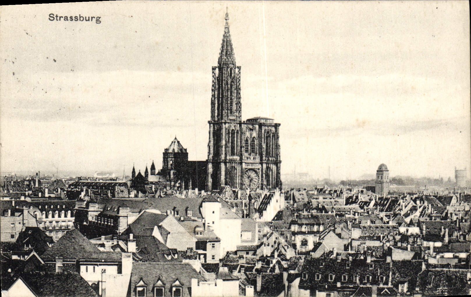 VINTAGE POSTCARD Strassburg