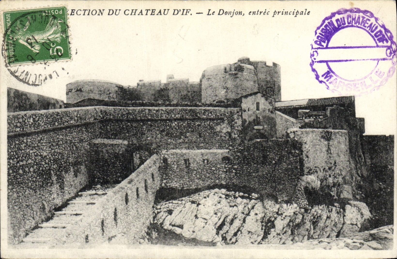CPA Marseille Chateau D'if Le Donjon