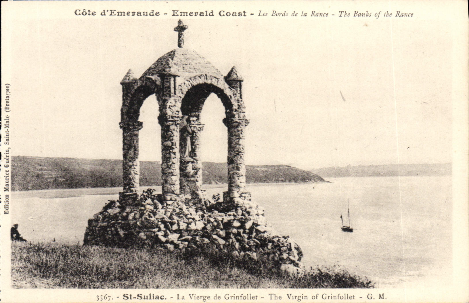 CPA St Suliac La Vierge de Grinfollet