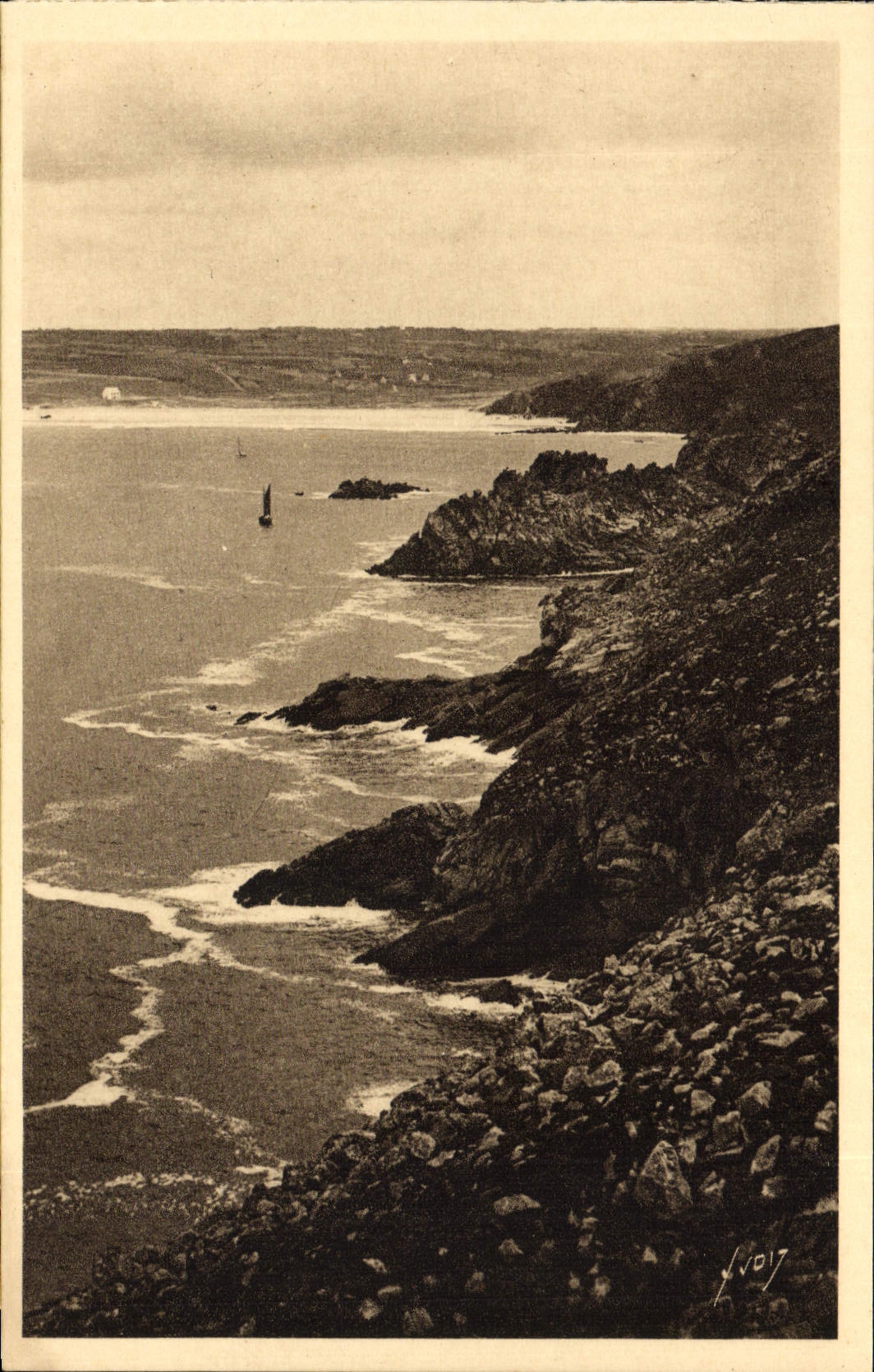 CPA Pointe Du Raz De Sein La Baie des Trepasses