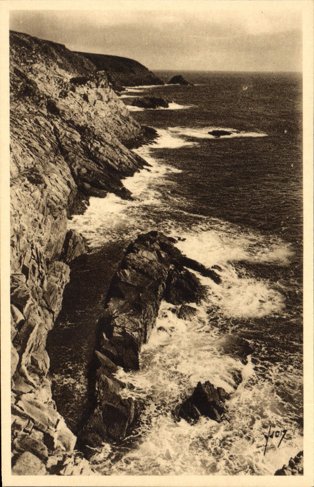 CPA Pointe Du Raz De Sein La Cote Nord
